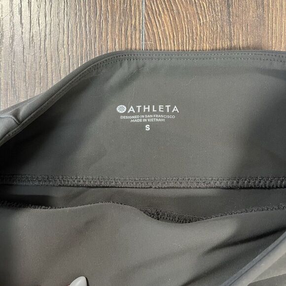 Athleta Stellar Crop Pant In Gray SZ SM - Picture 5 of 7